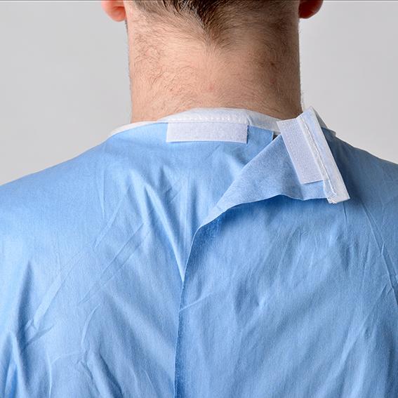 快適で使い捨て可能な手術衣は、抗菌性の医学スーツをごしごし洗います