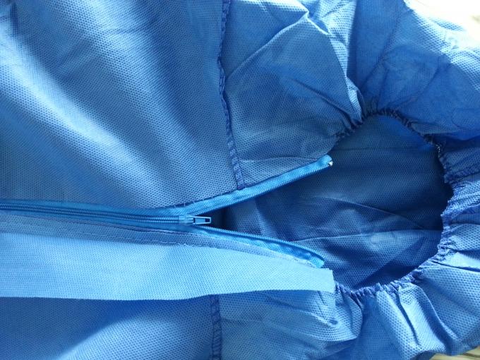 非編まれた使い捨て可能な保護つなぎ服、使い捨て可能な微小孔のあるつなぎ服