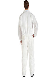 細菌/微粒子/液体の防止のための非編まれた使い捨て可能なつなぎ服のスーツ